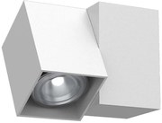Brosline 2293 - Стенно точково осветително тяло CUBE 1xGU10/10W/230V бяло