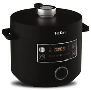 Tefal - Многофункционална електрическа тенджера TURBO CUISINE 4,8 l 1090W/230V черен