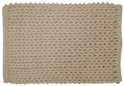 Светлокафяв килим за баня 50x80 cm Ariel – douceur d'intérieur