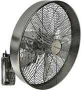 ZEVENTI - Стенен вентилатор FREEZE 50W/230V Ø 40 см хром + дистанционно управление