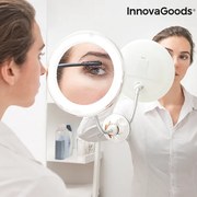 LED увеличително огледало с гъвкаво рамо и вендуза Mizoom InnovaGoods