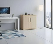 Гардероб за Бюро Marbrand low-Sonoma-Leuko