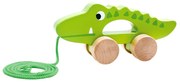 Tooky toy  -  Дървена играчка за дърпане Crocodile TKC265