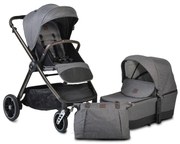 Cangaroo  -  Комбинирана детска количка 2в1 Macan сив