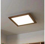 Brilagi - LED Плафониера SLIMFRAME WOOD LED/36W/230V 49,5x49,5 см кафяв