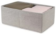 Сива кутия за съхранение Oxford, 42 x 26 cm - Compactor