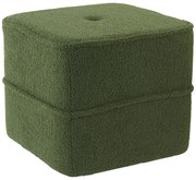 Маслиненозелен пуф 40x40 cm Kiki - Light &amp; Living