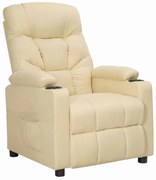 339091 vidaXL Наклоняем стол, кремав, текстил