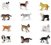 Rappa - Комплект фигурки Кучета - 12 броя, 4-5 см.