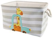GINGER HOME Текстилна кутия за играчки GIRAF