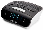 Часовник с аларма Aiwa Черен