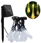 LED соларна гирлянда със сензор за сумрак 20xLED/0,72W/1,2V 600 mAh 4,7m IP44