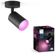 Philips Hue FUGATO LED RGBW 1xGU10/4,2W stmívatelné bodové svítidlo černé