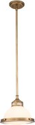 Hinkley HK-AMELIA-P-S-HB - Висящ полилей AMELIA 1xE27/60W/230V бронзов