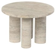 Каменна кръгла странична масичка ø 52 cm Volos – Blomus