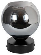 Настолна лампа ЛАГО, черен/сив, 1xE27