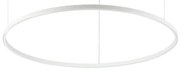 Ideal Lux - LED полилей на кабел ORACLE SLIM LED/53W/230V 2700K Ø 90 см бял