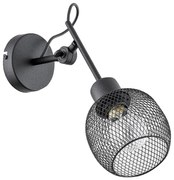 Аплик POLO 1xE27/15W/230V черен