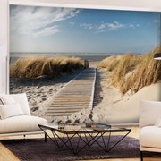 Самозалепващ се фототапет - Lonely Beach - 98x70