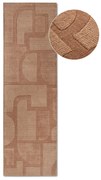 Кафява ръчно изработена вълнена пътека 80x250 cm Alexis – Villeroy&Boch