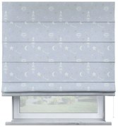 Синьо-сива детска ролетна щора 170x130 cm Magic - Yellow Tipi