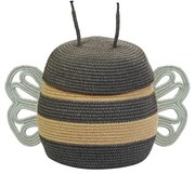 Текстилна детска кошница за играчки ø 30x32 cm Mama Bee – Lorena Canals