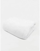 Бяла плажна кърпа 100x180 cm Big - My House