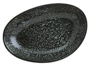 Порцеланова чиния овална 15x8,5см BONNA-COSMOS BLACK-(COSBL VAO 15OKY)