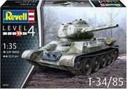 Сглобяем модел, Revell, Съветски танк T-34/85, 229 части