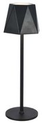 LED регулируема презареждаема настолна лампа LED/4W/5V 3000-6000K 1800 mAh черна