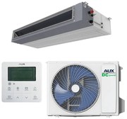 Канален климатик AUX AUMD-H24/NDR3HM2B + AL-H24/NDR3HB2(U), 24000 BTU, 45 м2, R-32, Бял