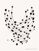 Постер 30x40 cm Dancing Dots – Leise Dich Abrahamsen – The Poster Club