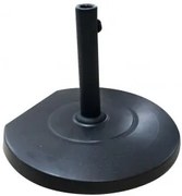 Стойка за чадър с колелца кръг черна - QTH25-B