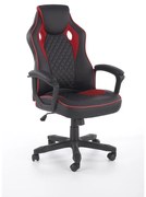 Офисен стол HELO черен/червен