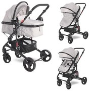 Детска количка ALBA CLASSIC LORELLI - Grey