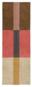 Ръчно изработена вълнена пътека 80x230 cm Chroma Spiced Coral – Lorena Canals