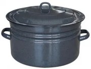 Емайлиран казан 16л без декор H-(В-2826/1)