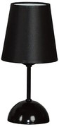 Настолна лампа ПОНИ, черен, абажур Шинц Черен, 1xE27