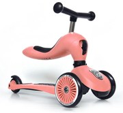 Scoot &amp; Ride - Детска тротинетка Highwaykick 1, 2 в 1 скутер и колело за баланс - праскова