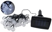 LED Соларен екстериорен верига 30xLED/1,2V 300 mAh 6,5 m IP44