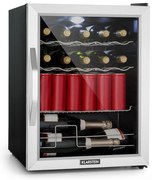 Klarstein Beersafe XL Mix Edition, хладилник, D, LED, 4 метални решетки, стъклена врата