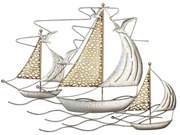 SAILING SHIPS МЕТАЛНА ДЕКОРАЦИЯ ЗА СТЕНА 52/71 СМ