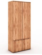 Гардероб от букова дървесина 90x206 cm Vento 2 - The Beds