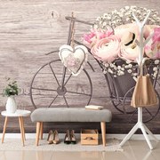 Фототапет – Цветя във винтидж ваза