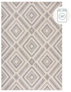 Сиво-бежов килим подходящ за пране 116x170 cm Beckett – Flair Rugs