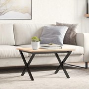 357896 vidaXL Крака за кафе маса, X-рамка, 60x40x38 см, стомана