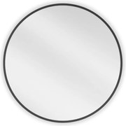 Mexen Loft кръгло огледало за баня 60 см, черна рамка - 9850-060-060-000-70