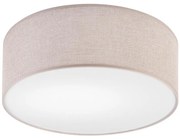 Tavanно осветително тяло MONTE 1xE27/60W/230V Ø 35 см бежово