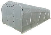Професионална модулна оранжерия Tunnel Pro System 3 - 18 кв.м. с една врата и проветрение (6x3x2m)