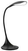 Черна LED затъмняваща се настолна лампа (височина 37,5 cm) Nil – Fischer & Honsel